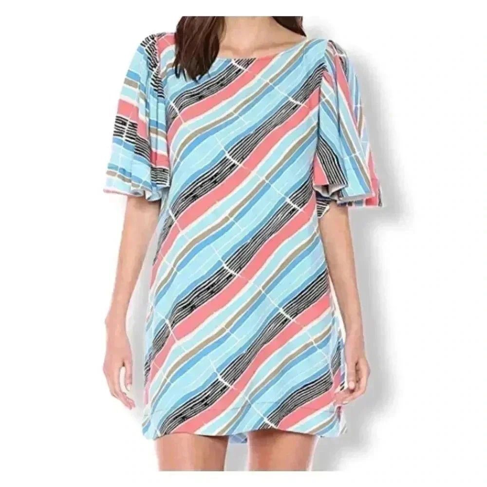 Plenty by Tracy Reese Flounce Sleeve Summer dress